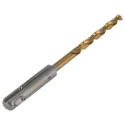 Makita Aluminium Drill Bit 5.5 mm Diameter 123 mm Overall Length SDS Plus Shank B-57451