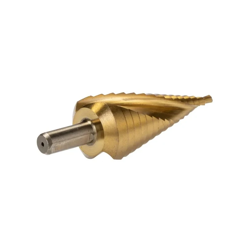 Makita 3-Piece Titanium Nitride Coated Step Drill Bit Set for Metal 4 mm to 32 mm D-41872