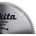 Makita Circular Saw Blade, 260 mm Diameter, 120 Teeth TCG, Straight Cut, 1.8mm Plate Thickness, 2.6mm Kerf D-65660