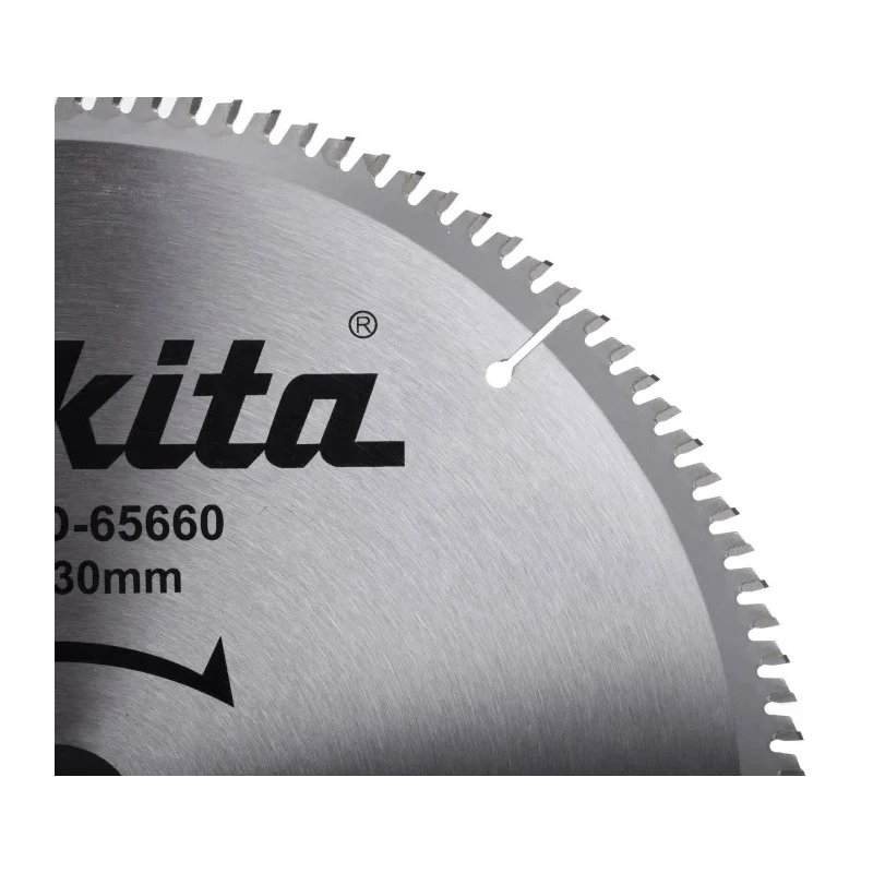 Makita Circular Saw Blade, 260 mm Diameter, 120 Teeth TCG, Straight Cut, 1.8mm Plate Thickness, 2.6mm Kerf D-65660