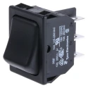 TE Connectivity DPDT On-On On-On Rocker Switch Panel 10A 22.2 x 30.2 mm Polyamide 66 Housing 1634201-7