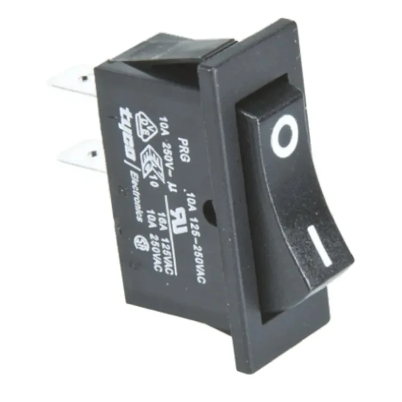 TE Connectivity SPST On-Off Rocker Switch Panel Polyamide 66 Housing 10A 1634202-3