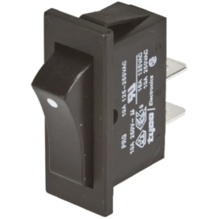 TE Connectivity SPST On-Off Rocker Switch Panel Polyamide 66 Housing 10A 1634202-2