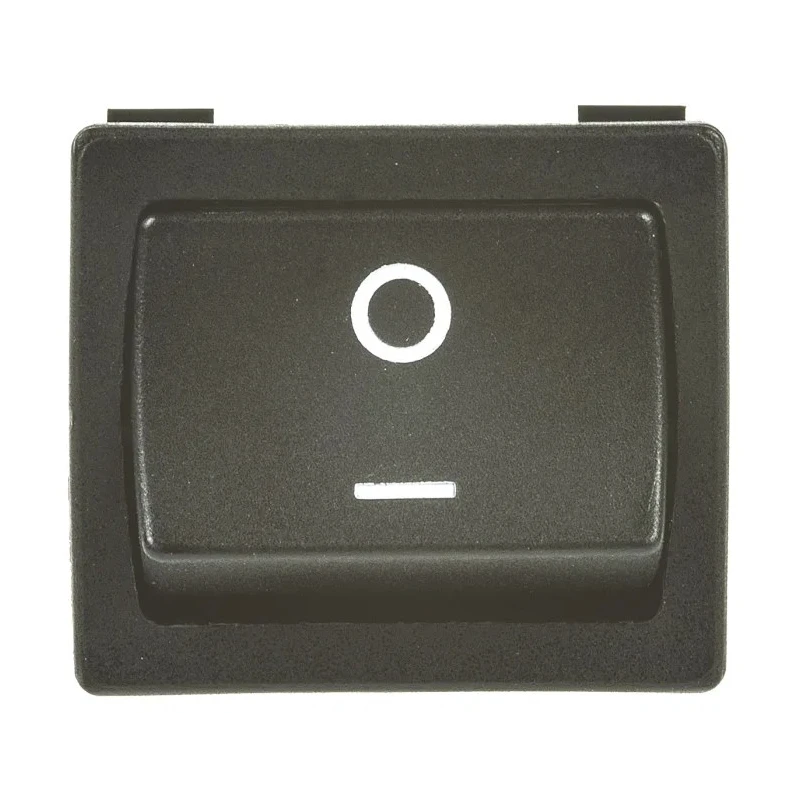 TE Connectivity DPST On-Off Rocker Switch Panel, Black Actuator, 10A 24V DC, Polyamide Housing 1634200-3