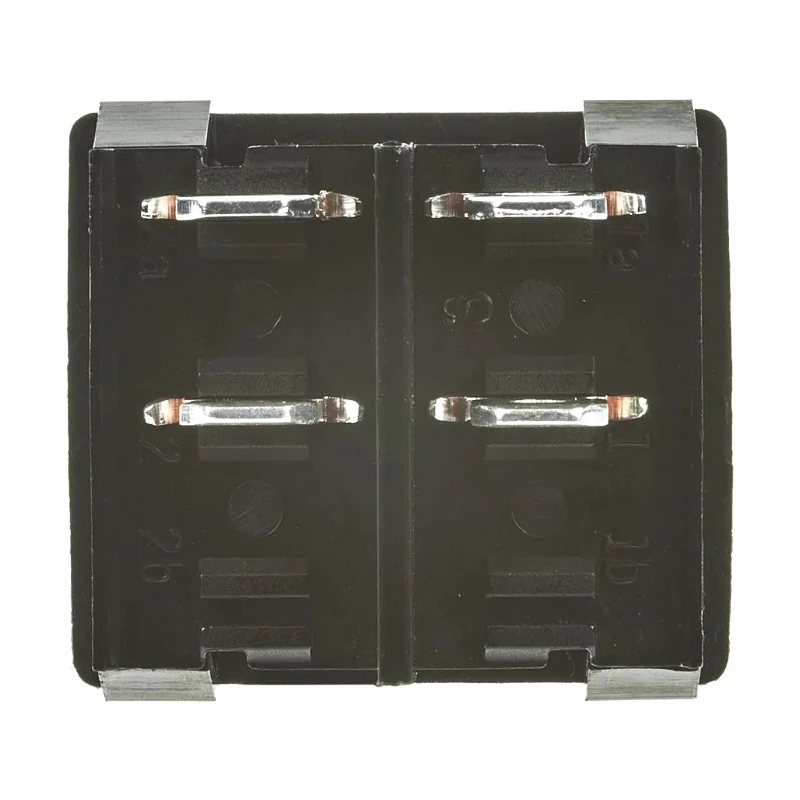 TE Connectivity DPST On-Off Rocker Switch Panel, Black Actuator, 10A 24V DC, Polyamide Housing 1634200-3