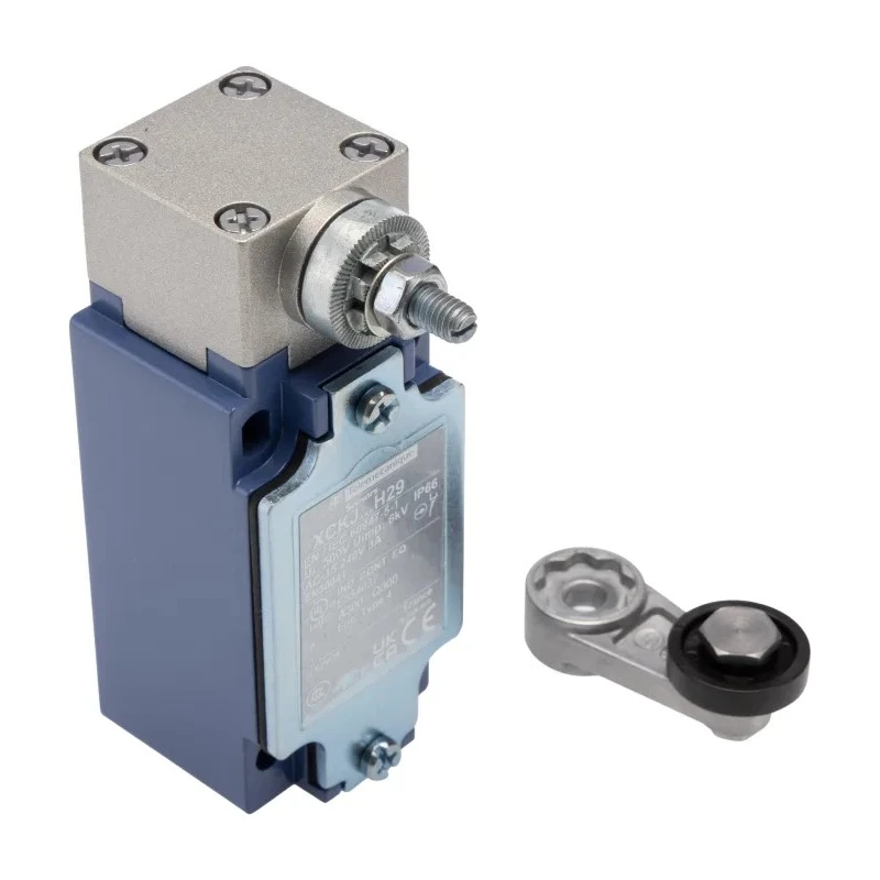 Telemecanique Sensors XCKJ Series Roller Lever Limit Switch, 1 NO/1 NC, IP66, Zinc Alloy Housing, 240V AC, 3A 
