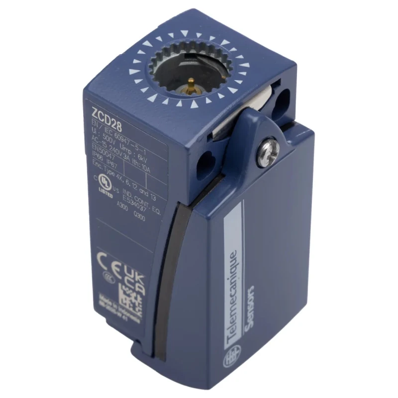 Telemecanique Sensors Limit Switch Zinc Alloy Housing IP66 IP67 240V AC 1.5A 2 NO ZCD28