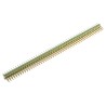 TE Connectivity AMPMODU MOD II Series Straight Through Hole Pin Header, 100 Contacts, 2.54 mm Pitch, 2 Row 5-826656-0