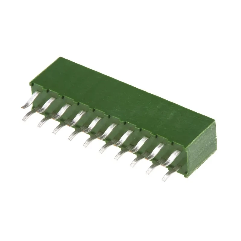 TE Connectivity AMPMODU Series Straight Through Hole PCB Socket, 20-Contact, 2 Row, 2.54 mm Pitch, Solder Termination HV100