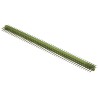 TE Connectivity AMPMODU MOD II Series Straight Through Hole Pin Header, 100 Contacts, 2.54 mm Pitch, 2 Row 5-826942-0