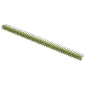 TE Connectivity AMPMODU MOD II Series Straight Through Hole Pin Header, 100 Contacts, 2.54 mm Pitch, 2 Row 5-826942-0