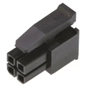 TE Connectivity Micro MATE-N-LOK Female Connector Housing 3 mm Pitch 4 Way 2 Row Straight 794617-4