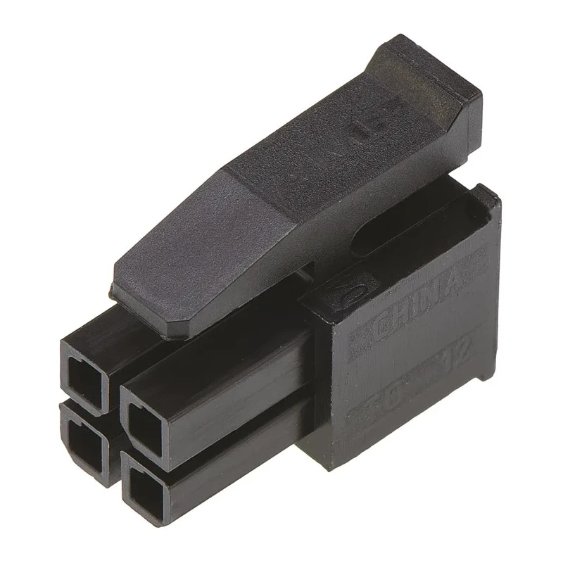 TE Connectivity Micro MATE-N-LOK Female Connector Housing 3 mm Pitch 4 Way 2 Row Straight 794617-4