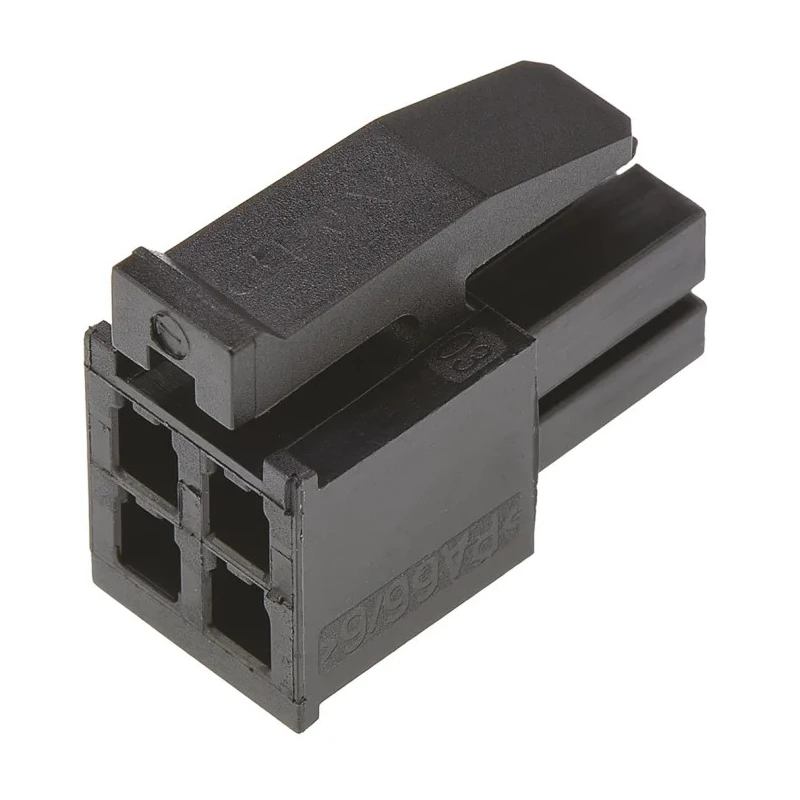 TE Connectivity Micro MATE-N-LOK Female Connector Housing 3 mm Pitch 4 Way 2 Row Straight 794617-4