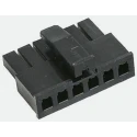 TE Connectivity Micro MATE-N-LOK Female Connector Housing 3 mm Pitch 6 Way 1 Row Straight 1445022-6