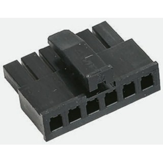 TE Connectivity Micro MATE-N-LOK Female Connector Housing 3 mm Pitch 6 Way 1 Row Straight 1445022-6