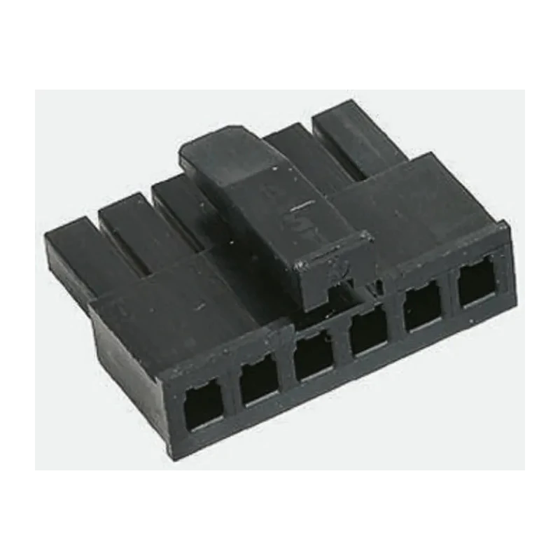 TE Connectivity Micro MATE-N-LOK Female Connector Housing 3 mm Pitch 6 Way 1 Row Straight 1445022-6