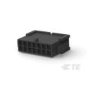 TE Connectivity Micro MATE-N-LOK Male Connector Housing 3 mm Pitch 4 Way 2 Row Straight 794615-4