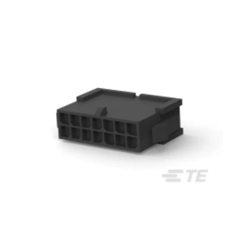TE Connectivity Micro MATE-N-LOK Male Connector Housing 3 mm Pitch 4 Way 2 Row Straight 794615-4