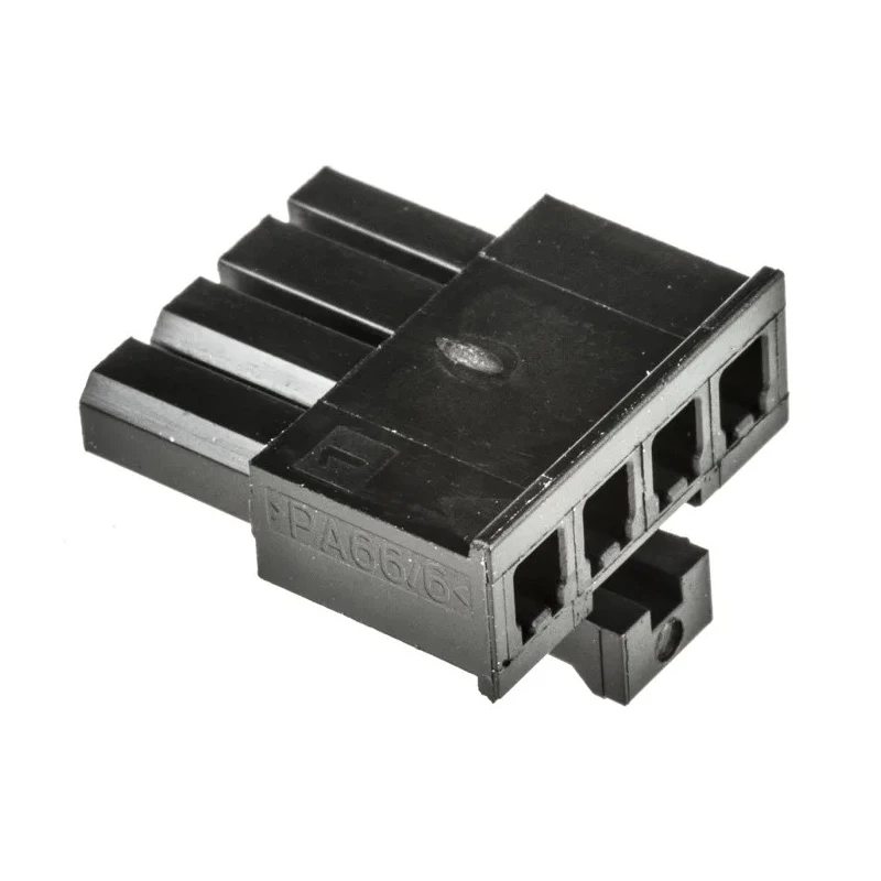 TE Connectivity Micro MATE-N-LOK Female Connector Housing 3 mm Pitch 4 Way 1 Row Straight 1445022-4