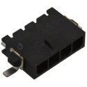 TE Connectivity Micro MATE-N-LOK Series Right Angle Surface PCB Header 4 Contacts 3 mm Pitch 1 Row Shrouded 2-1445057-4