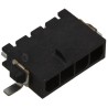 TE Connectivity Micro MATE-N-LOK Series Right Angle Surface PCB Header 4 Contacts 3 mm Pitch 1 Row Shrouded 2-1445057-4