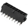 TE Connectivity Micro MATE-N-LOK Series Straight Through Hole PCB Header 16 Contacts 3 mm Pitch 2 Row Shrouded 4-794630-6