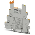 Phoenix Contact 1 Way DIN Rail Relay Socket SO46 Series PLC-BPT-230UC/21 230 V Push-in Terminal Type Germany