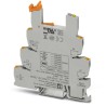 Phoenix Contact 1 Way DIN Rail Relay Socket SO46 Series PLC-BPT-230UC/21 230 V Push-in Terminal Type Germany