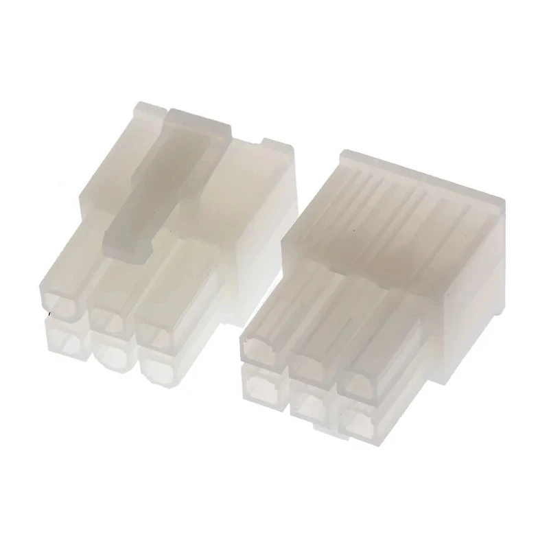 TE Connectivity VAL-U-LOK Female Connector Housing, 4.2 mm Pitch, 6 Way, 2 Row Straight 794954-6