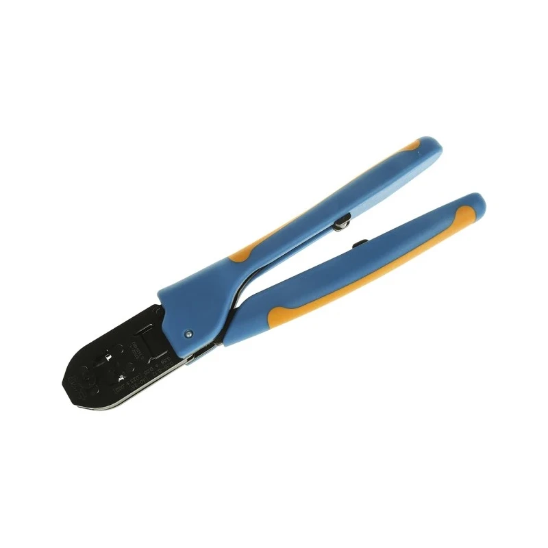 TE Connectivity Premium Grade Straight Action Hand Crimp Tool for Micro MATE-N-LOK Connector Contacts 91502-1