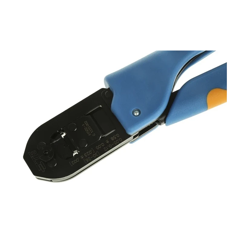 TE Connectivity Premium Grade Straight Action Hand Crimp Tool for Micro MATE-N-LOK Connector Contacts 91502-1