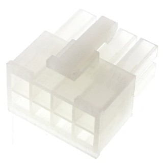 TE Connectivity VAL-U-LOK Female Connector Housing 8 Way 2 Row Straight 4.2 mm Pitch 794954-8