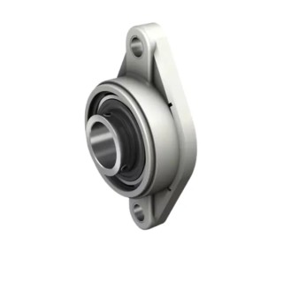 SKF Bearing Unit 2 Hole Composite Body 25 mm ID, 12.3 mm Mount Hole, ISO Standard FYTWK 25 YTH