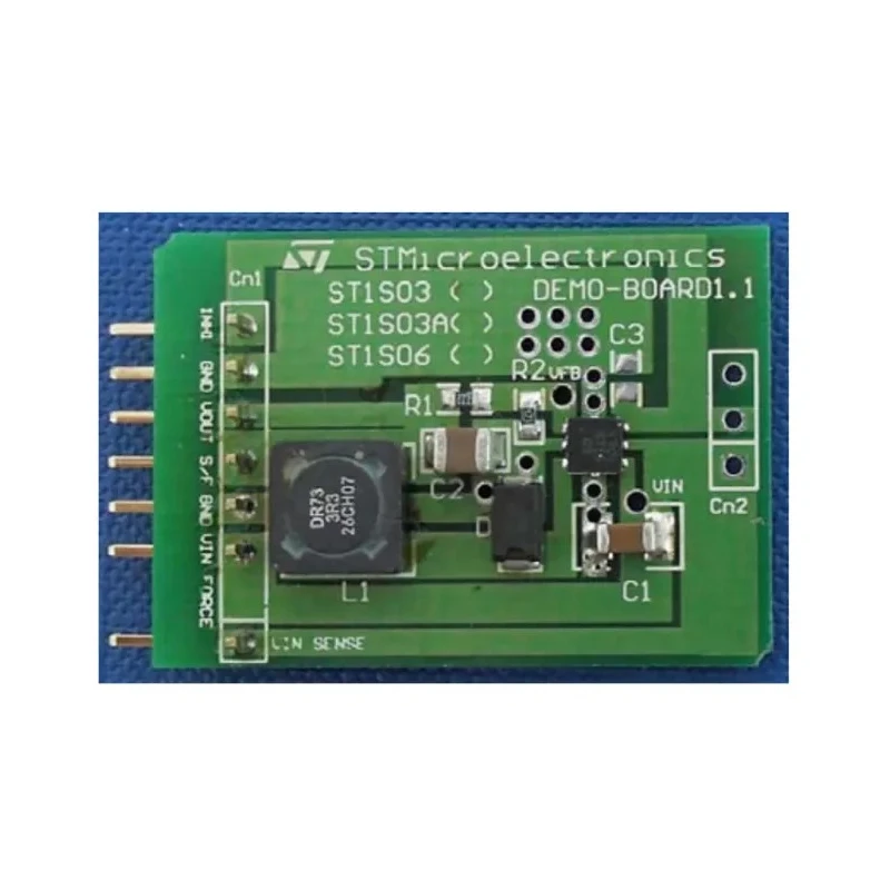 STMicroelectronics Power Management Demonstration Board for ST1S03 Featuring 1.5A Step-Down DC-DC Converter STEVAL-ISA042V2