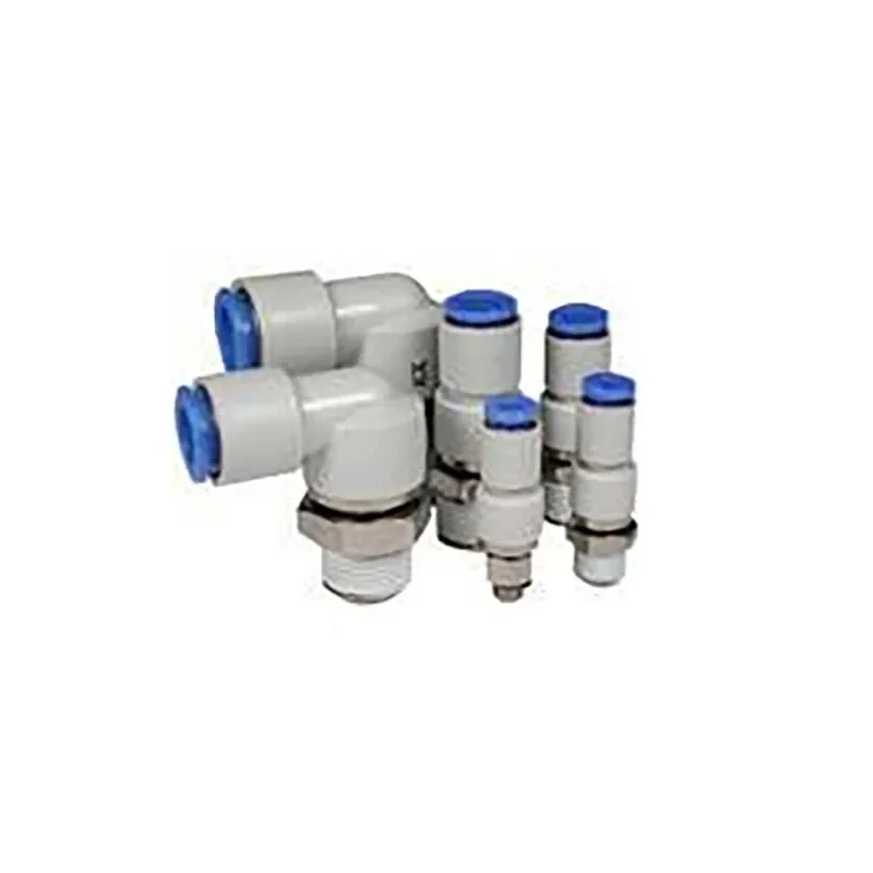 SMC KS/KX Polybutylene Terephthalate Pneumatic Rotary Union Metric Push-in Thread 1/4 in KSH10-02S