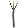 RS PRO Control Cable 3 Cores 1mm² Unscreened Grey PVC Sheath 50m 196-4702