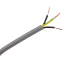 RS PRO Control Cable 3 Cores 1mm² Unscreened Grey PVC Sheath 50m 196-4702