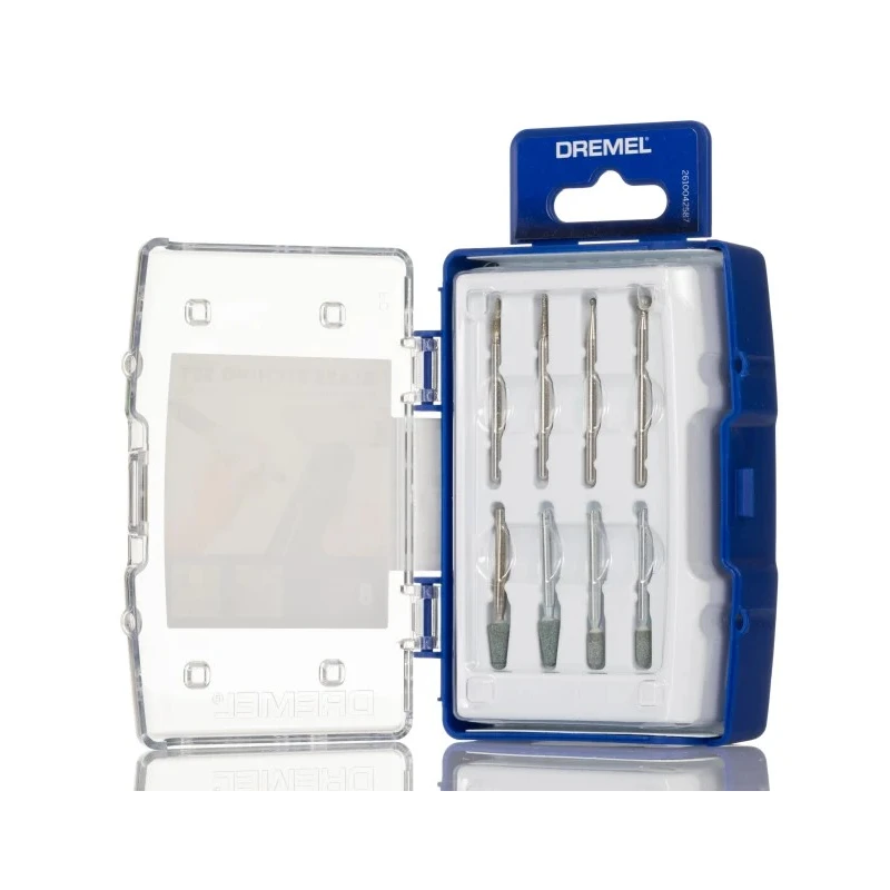 Dremel 8-Piece Glass Etching Set Multitool Accessory for Use with Dremel Tools 2615C682JA