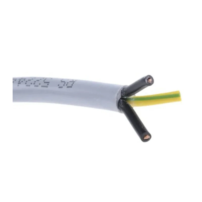 RS PRO Control Cable 3 Cores 1.5mm² Unscreened 50 m Grey Polyvinyl Chloride Sheath