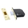 Legge 5 Lever Deadlock with 1000 Differs Brass Forend Steel Case N5641.PB