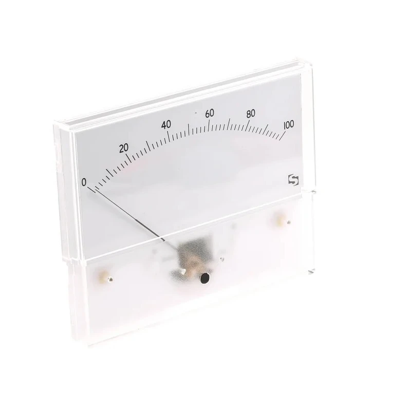 Sifam Tinsley Analogue Panel Ammeter 25 A DC, 55.5 mm x 121 mm, ±1.5 % Moving Coil IS 11019