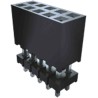 Samtec ESQT Series Vertical Through Hole PCB Socket 40-Contact 2 Row 2 mm Pitch Solder ESQT-120-02-L-D-750