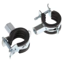 Unistrut Stainless Steel Silver Pipe Clamp Pipe Diameter 18mm PCH14-18