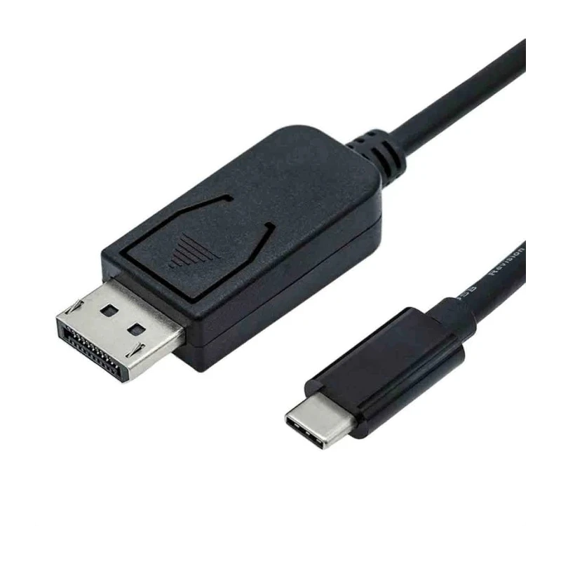 Roline Male USB Type C to Male USB Type C DisplayPort Cable 1m Black 11.04.5845-10