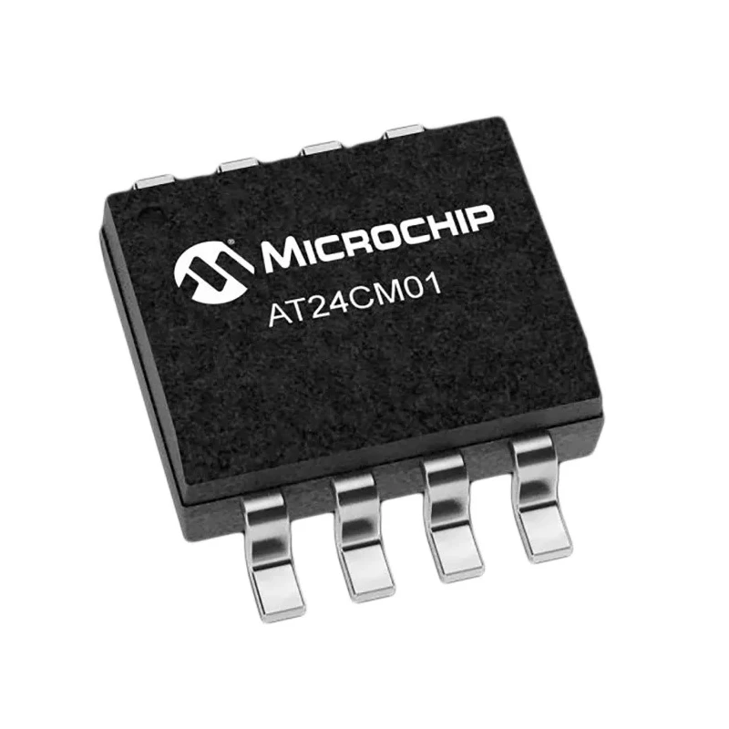 Microchip 1 MB EEPROM 8-Pin SOIC Serial-I2C 550 ns AT24CM01-SSHM-B