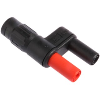 Staubli Male BNC Adapter With Brass Contacts and Gold Plated Plug Connector 1A 1kV 67.9536-21