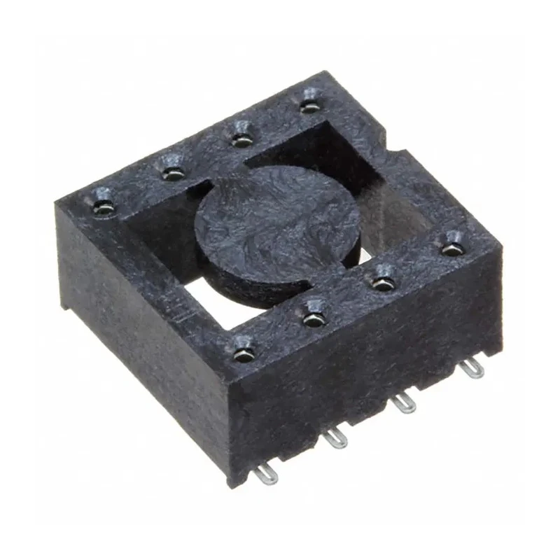 Samtec DIL Socket 2.54 mm Pitch Vertical 8 Way PCB Stamped Pin Open Frame ICF-308-T-O