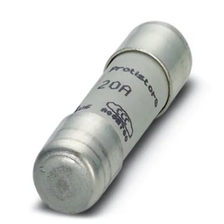 Phoenix Contact Cartridge Fuse 20A Current Rating 690V Voltage 10 x 38 mm FUSE-10X38-20A-GR 2903384