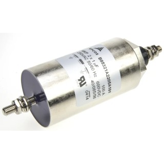 TDK Feedthrough Capacitor 1.0 μF 250 V AC, 600 V DC Screw Mount B85321A2205A101